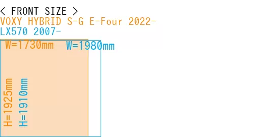 #VOXY HYBRID S-G E-Four 2022- + LX570 2007-